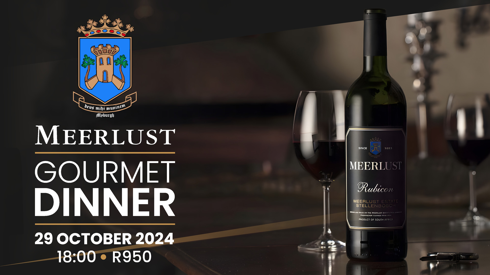 Meerlust Gourmet Dinner 2024