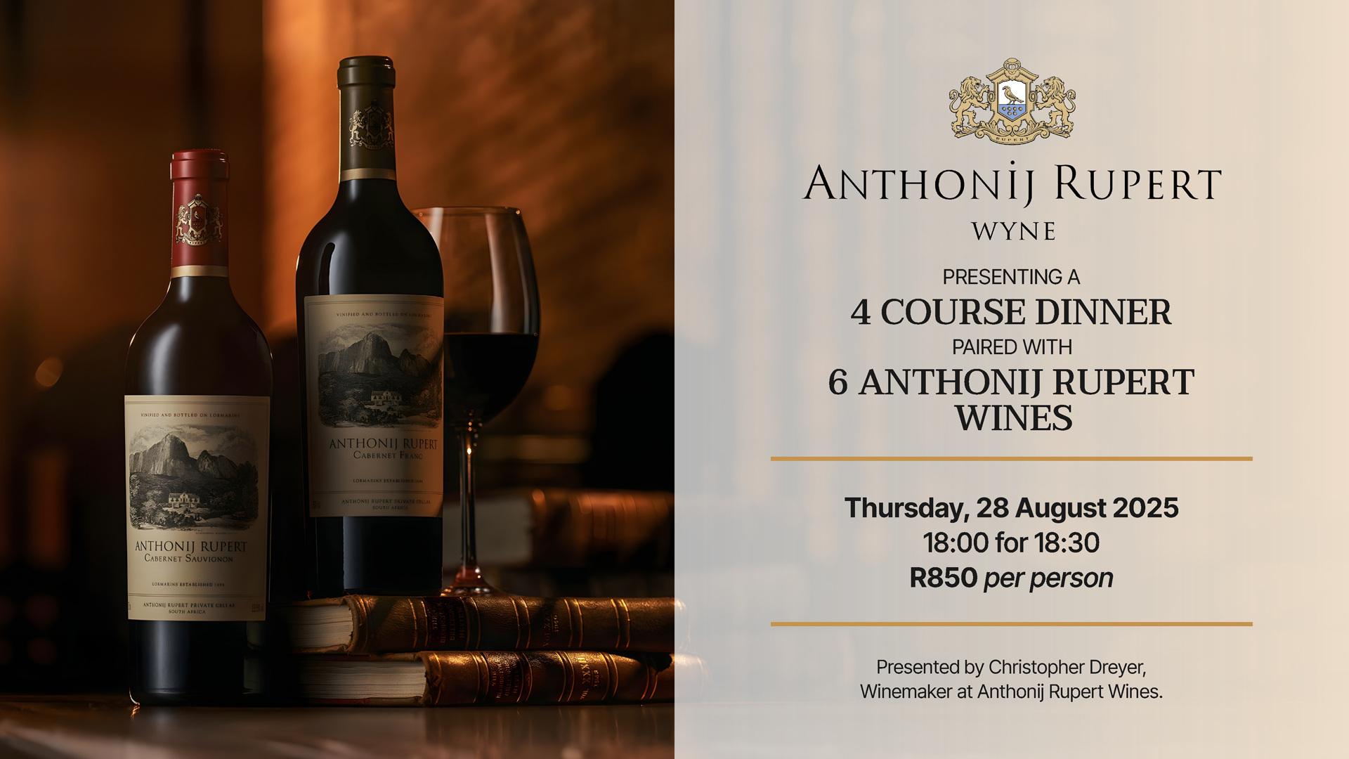 Anthonij Rupert Wine Evening