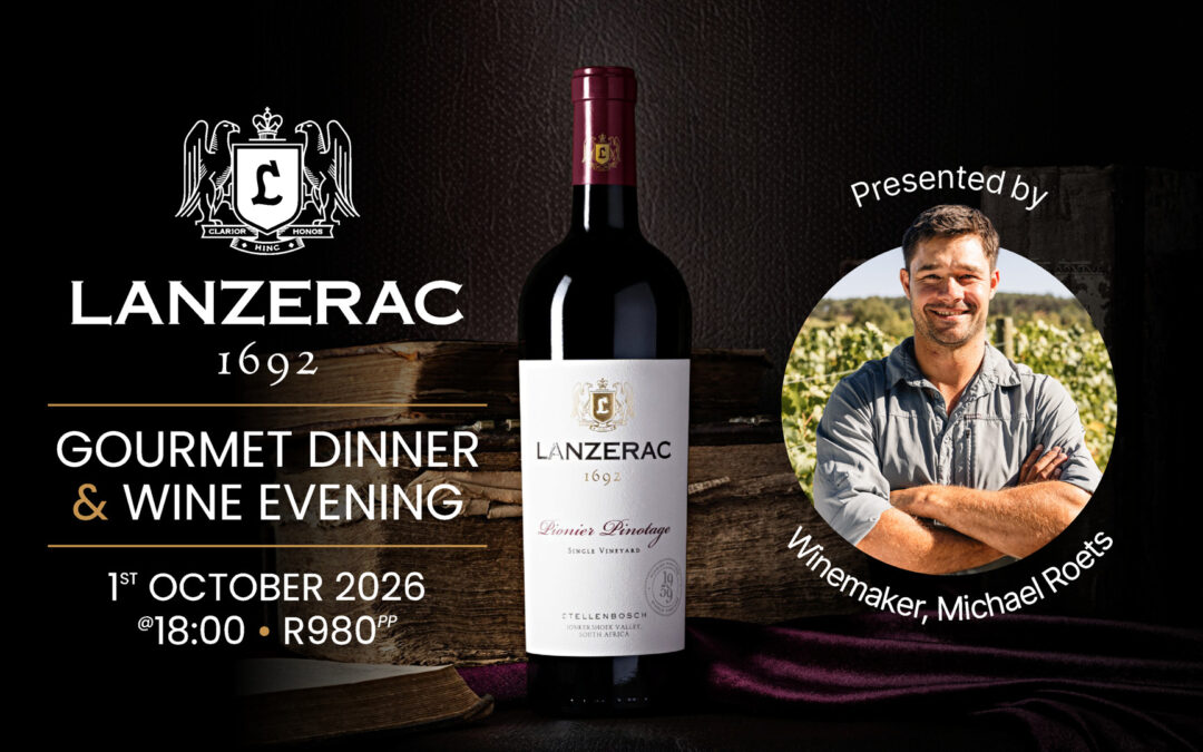 Lanzerac Wine Evening & Gourmet Dinner